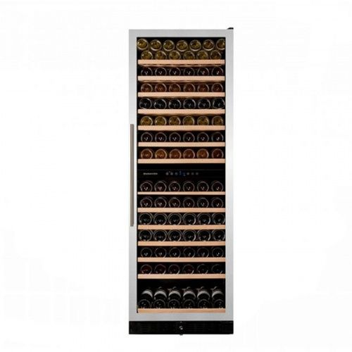 Двухзонный винный шкаф Dunavox DX-166.428SDSK фото 2